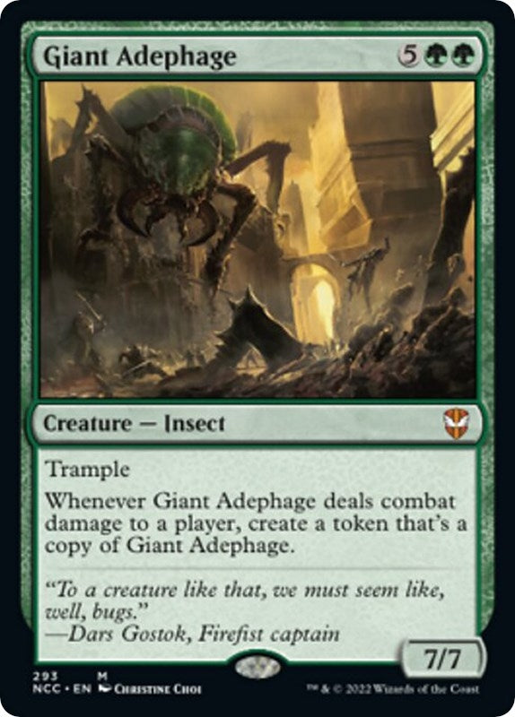 Image for Giant Adephage (293) (Commander: Streets of New Capenna) - Magic: The Gathering