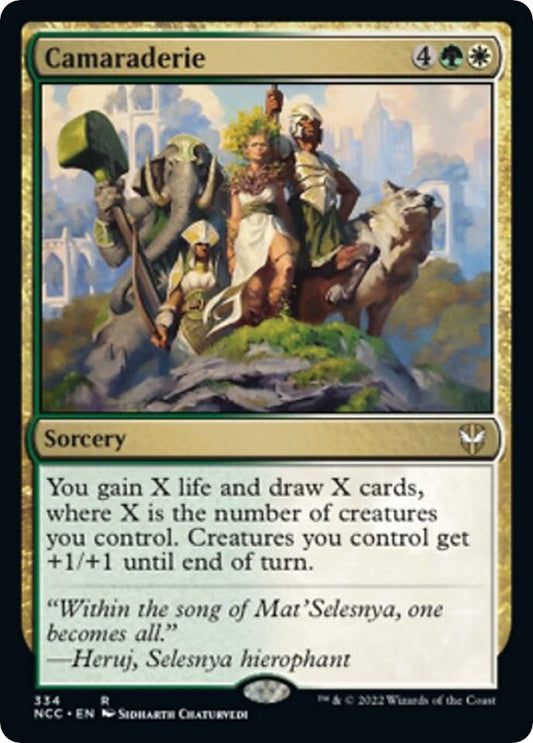 Image for Camaraderie (334) (Commander: Streets of New Capenna) - Magic: The Gathering