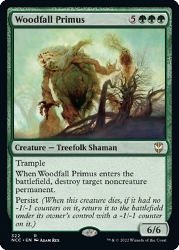 Image for Woodfall Primus (322) (Commander: Streets of New Capenna) - Magic: The Gathering