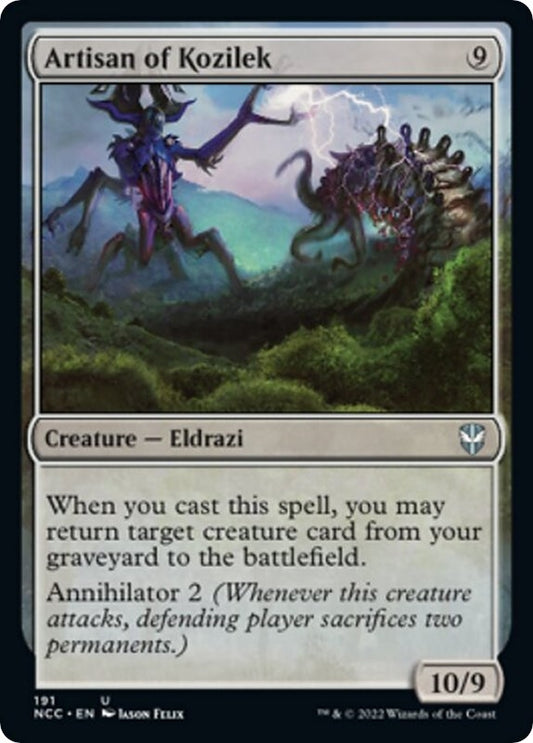 Image for Artisan of Kozilek (191) (Commander: Streets of New Capenna) - Magic: The Gathering