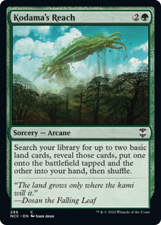 Image for Kodama's Reach (298) (Commander: Streets of New Capenna) - Magic: The Gathering