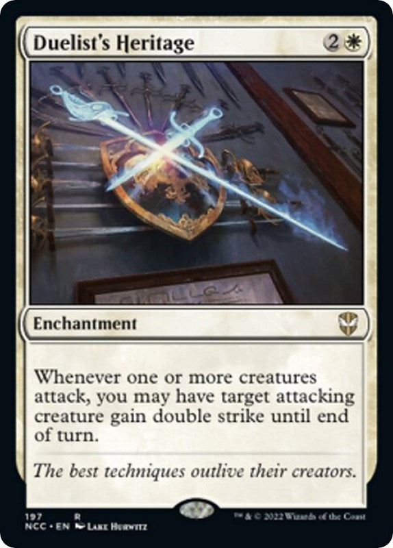 Image for Duelist's Heritage (197) (Commander: Streets of New Capenna) - Magic: The Gathering