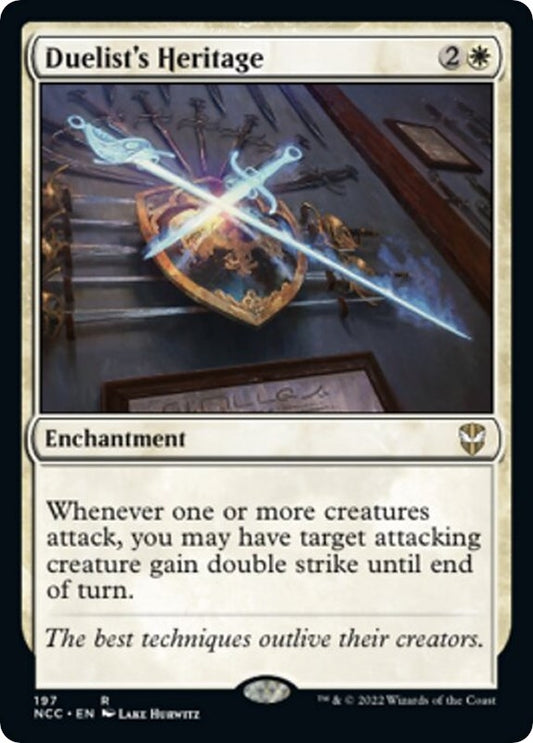 Image for Duelist's Heritage (197) (Commander: Streets of New Capenna) - Magic: The Gathering