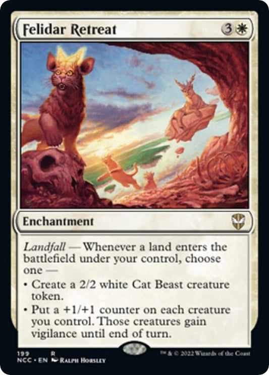 Image for Felidar Retreat (199) (Commander: Streets of New Capenna) - Magic: The Gathering