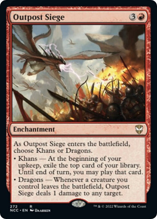 Image for Outpost Siege (272) (Commander: Streets of New Capenna) - Magic: The Gathering