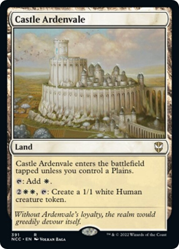 Image for Castle Ardenvale (391) (Commander: Streets of New Capenna) - Magic: The Gathering