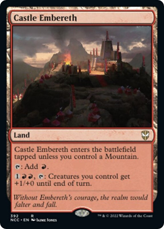 Image for Castle Embereth (392) (Commander: Streets of New Capenna) - Magic: The Gathering
