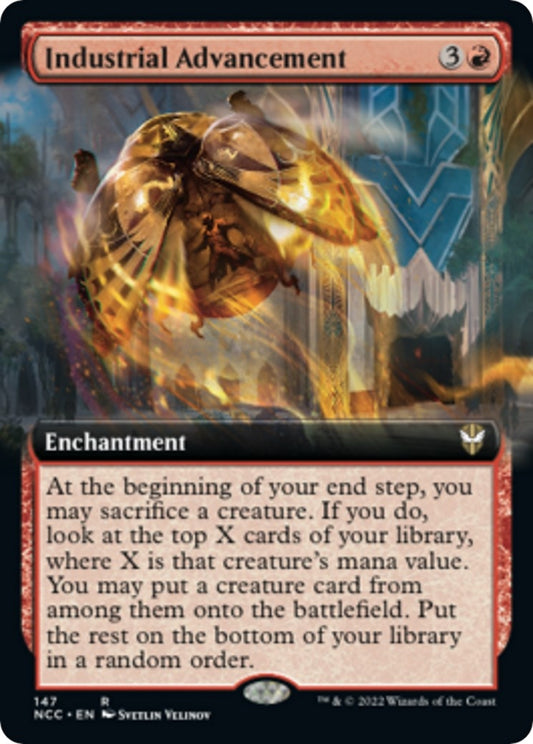 Image for Industrial Advancement (Extended Art) (147) (Commander: Streets of New Capenna) - Magic: The Gathering