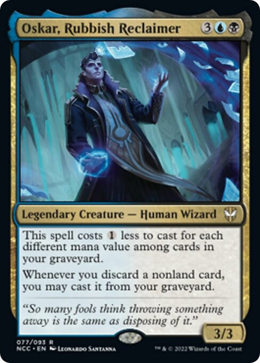 Image for Oskar, Rubbish Reclaimer (77) (Commander: Streets of New Capenna) - Magic: The Gathering