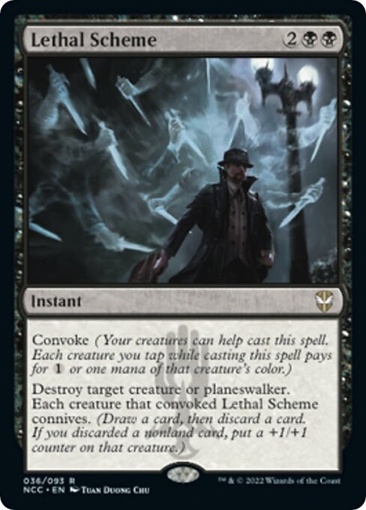 Image for Lethal Scheme (36) (Commander: Streets of New Capenna) - Magic: The Gathering