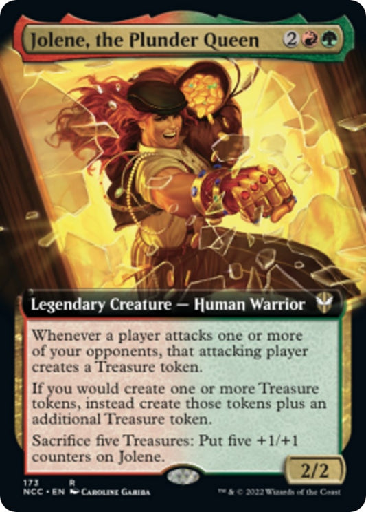 Image for Jolene, the Plunder Queen (Extended Art) (173) (Commander: Streets of New Capenna) - Magic: The Gathering