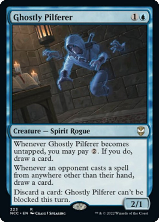 Image for Ghostly Pilferer (223) (Commander: Streets of New Capenna) - Magic: The Gathering