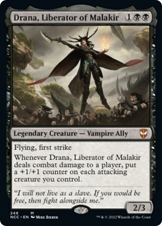 Image for Drana, Liberator of Malakir (248) (Commander: Streets of New Capenna) - Magic: The Gathering