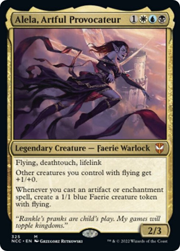 Image for Alela, Artful Provocateur (325) (Commander: Streets of New Capenna) - Magic: The Gathering