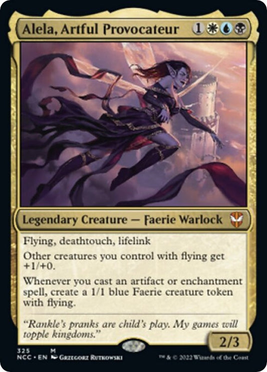 Image for Alela, Artful Provocateur (325) (Commander: Streets of New Capenna) - Magic: The Gathering