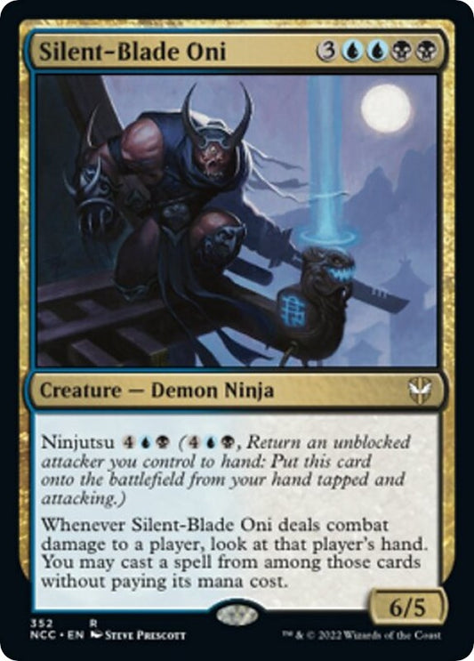 Image for Silent-Blade Oni (352) (Commander: Streets of New Capenna) - Magic: The Gathering