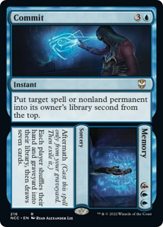 Image for Commit // Memory (216) (Commander: Streets of New Capenna) - Magic: The Gathering