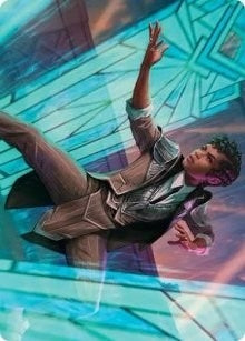 Image for Dapper Shieldmate Art Card (2) (Art Series: Streets of New Capenna) - Magic: The Gathering