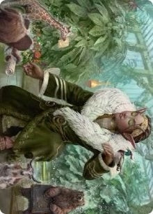 Image for Rumor Gatherer Art Card (7) (Art Series: Streets of New Capenna) - Magic: The Gathering