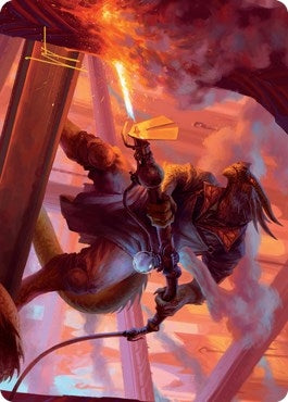 Image for Plasma Jockey Art Card (Gold-Stamped Signature) (19) (Art Series: Streets of New Capenna) - Magic: The Gathering
