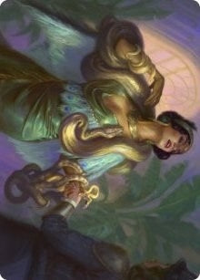 Image for Venom Connoisseur Art Card (21) (Art Series: Streets of New Capenna) - Magic: The Gathering