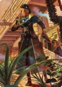 Image for Vivien on the Hunt Art Card (22) (Art Series: Streets of New Capenna) - Magic: The Gathering