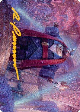 Image for Jetmir, Nexus of Revels Art Card (27/81) (Gold-Stamped Signature) (27) (Art Series: Streets of New Capenna) - Magic: The Gathering