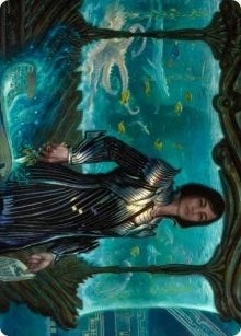 Image for Lagrella, the Magpie Art Card (28) (Art Series: Streets of New Capenna) - Magic: The Gathering