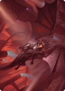 Image for Ziatora, the Incinerator Art Card (33) (Art Series: Streets of New Capenna) - Magic: The Gathering