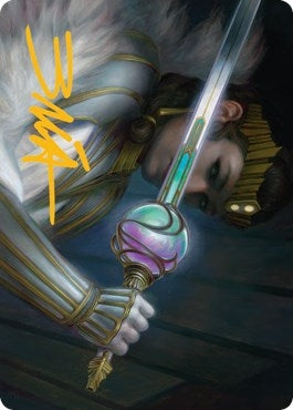 Image for Luxior, Giada's Gift Art Card (Gold-Stamped Signature) (34) (Art Series: Streets of New Capenna) - Magic: The Gathering