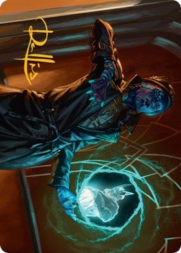 Image for Kamiz, Obscura Oculus Art Card (Gold-Stamped Signature) (41) (Art Series: Streets of New Capenna) - Magic: The Gathering