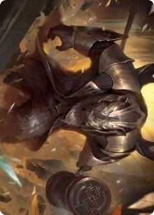 Image for Perrie, the Pulverizer Art Card (43) (Art Series: Streets of New Capenna) - Magic: The Gathering