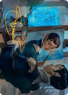 Image for Parnesse, the Subtle Art Card (Gold-Stamped Signature) (45) (Art Series: Streets of New Capenna) - Magic: The Gathering