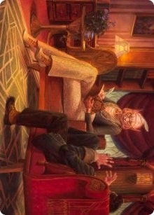 Image for Phabine, Boss's Confidant Art Card (46) (Art Series: Streets of New Capenna) - Magic: The Gathering