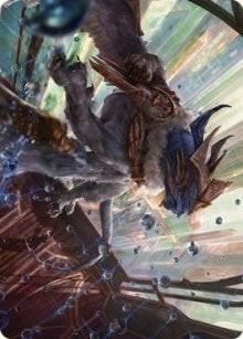 Image for Change of Plans Art Card (52) (Art Series: Streets of New Capenna) - Magic: The Gathering