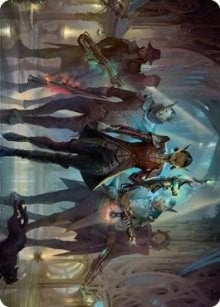 Image for Family's Favor Art Card (61) (Art Series: Streets of New Capenna) - Magic: The Gathering