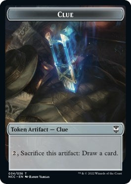 Image for Clue // Copy Double-Sided Token (34 // 1) (Commander: Streets of New Capenna) - Magic: The Gathering