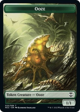 Image for Ooze (025) // Treasure (015) Double-Sided Token (25 // 15) (Commander: Streets of New Capenna) - Magic: The Gathering