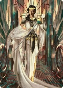 Image for Elspeth Resplendent Art Card (64/81) (64) (Art Series: Streets of New Capenna) - Magic: The Gathering