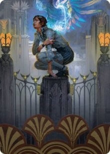 Image for Giada, Font of Hope Art Card (65/81) (65) (Art Series: Streets of New Capenna) - Magic: The Gathering