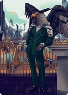 Image for Falco Spara, Pactweaver Art Card (67/81) (67) (Art Series: Streets of New Capenna) - Magic: The Gathering