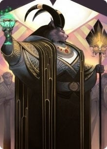 Image for Jetmir, Nexus of Revels Art Card (68/81) (68) (Art Series: Streets of New Capenna) - Magic: The Gathering