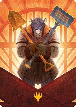 Image for Mr. Orfeo, the Boulder Art Card (Gold-Stamped) (70) (Art Series: Streets of New Capenna) - Magic: The Gathering