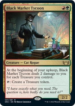 Image for Black Market Tycoon (167) (Promo Pack: Streets of New Capenna) - Magic: The Gathering