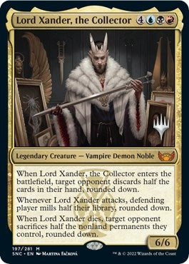 Image for Lord Xander, the Collector (197) (Promo Pack: Streets of New Capenna) - Magic: The Gathering