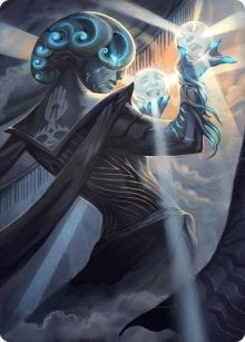 Image for Queza, Augur of Agonies Art Card (75) (Art Series: Streets of New Capenna) - Magic: The Gathering