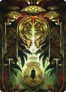 Image for Jetmir's Garden Art Card (76/81) (76) (Art Series: Streets of New Capenna) - Magic: The Gathering