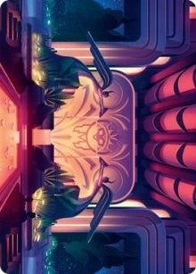 Image for Jetmir's Garden Art Card (77/81) (77) (Art Series: Streets of New Capenna) - Magic: The Gathering