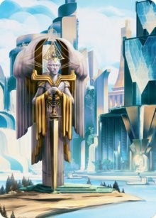 Image for Island Art Card (78) (Art Series: Streets of New Capenna) - Magic: The Gathering