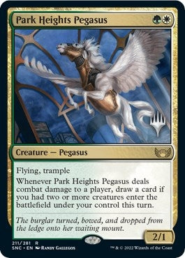 Image for Park Heights Pegasus (211) (Promo Pack: Streets of New Capenna) - Magic: The Gathering